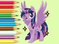 Laro Pangkulay na Aklat: Twilight Sparkle  online
