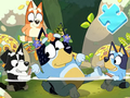Laro Jigsaw Puzzle: Bluey Pool Spa online