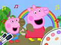 Laro Pangkulay na Aklat: Peppa Pig Muddy Funny  online