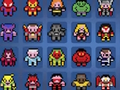 Laro Mga Larawan ayon sa Mga Numero - Mga Superhero  online