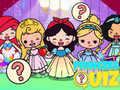 Laro Mga Pagsusulit ng Mga Bata: Princess Quiz online