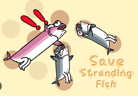 Laro I-save ang Stranding Fish  online