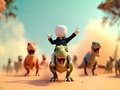 Laro Stickman: Dinosaur Arena online