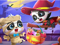 Laro Jigsaw Puzzle: Baby Panda Halloween online