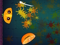 Laro Slice ng prutas ng Halloween online