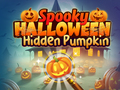 Laro Nakakatakot na Halloween Hidden Pumpkin  online