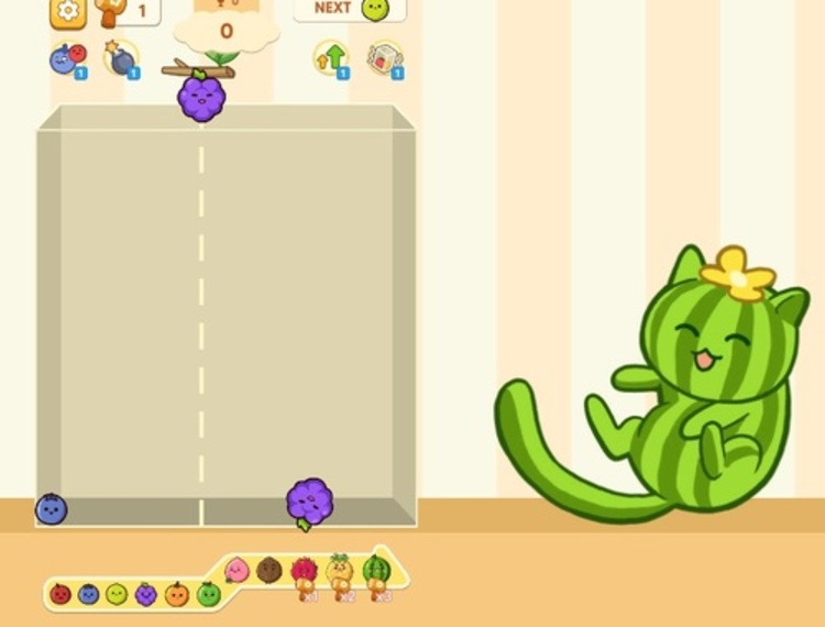 Laro Ang Fruit Merge Juicy Drop Game online