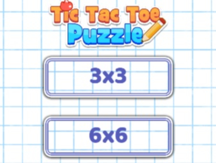 Laro Tic tac toe puzzle online