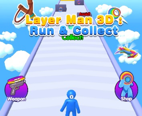 Laro Layer Man 3D Run Kolektahin online