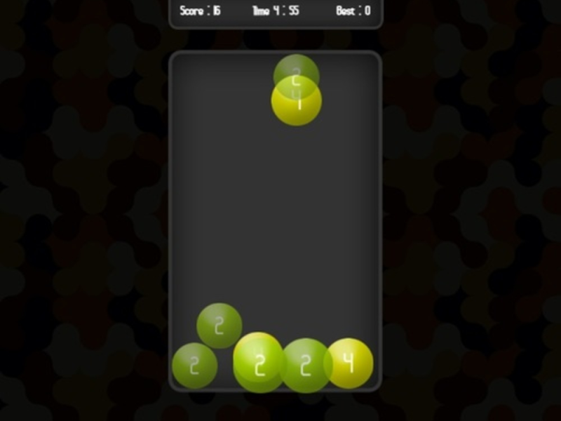 Laro 2048 Mga bola  online