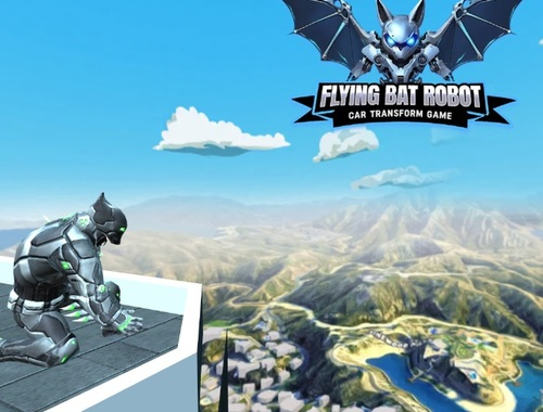 Laro Lumilipad na Bat Robot  online