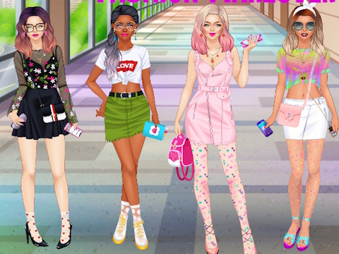 Laro Fashion Makeover ng Koponan ng Mga Babae sa Kolehiyo  online