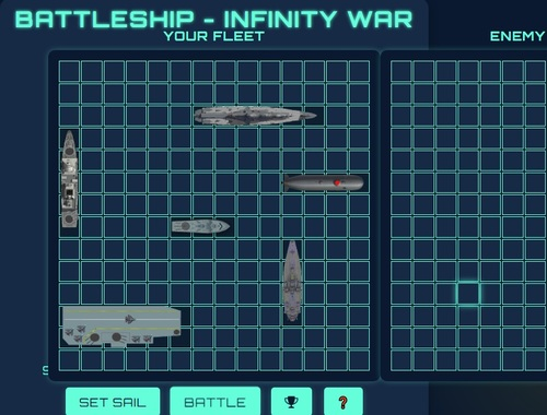 Laro Battleship Infinity War online