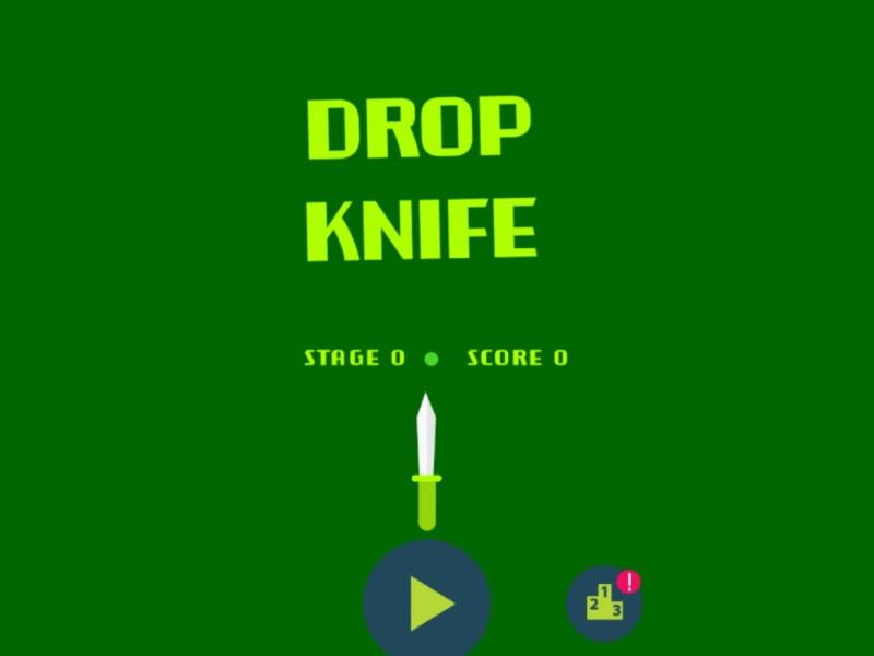 Laro I -drop ang kutsilyo online