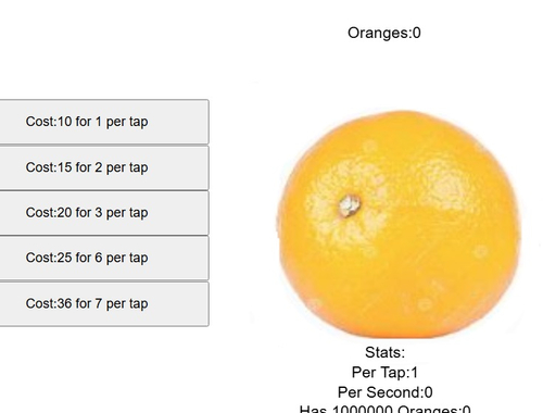 Laro Orange fruit clicker online