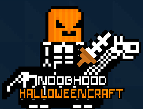 Laro Noobhood Halloneencraft online