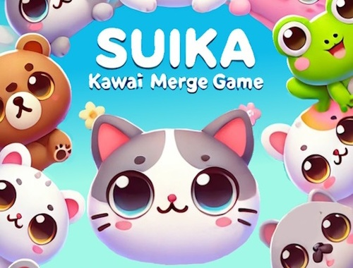 Laro Suika Kawaii Merge Game online