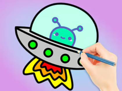 Laro Pangkulay na Aklat: Galaxy Wander  online