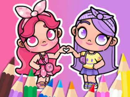 Laro Coloring Book: BFF Sa Avatar World  online
