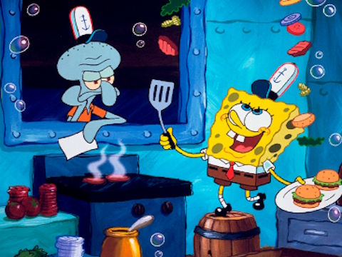 Laro SpongeBob Hanapin Ang Mga Pagkakaiba  online