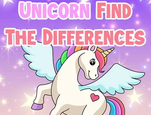 Laro Unicorn hanapin ang mga pagkakaiba online