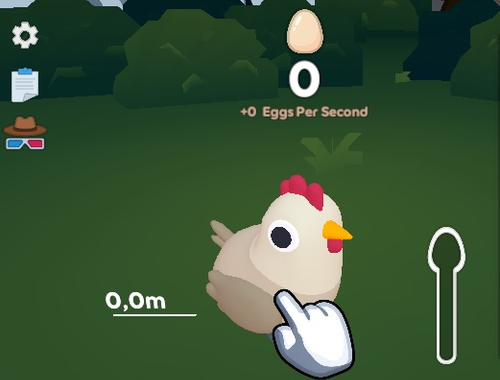 Laro Clicker ng manok  online