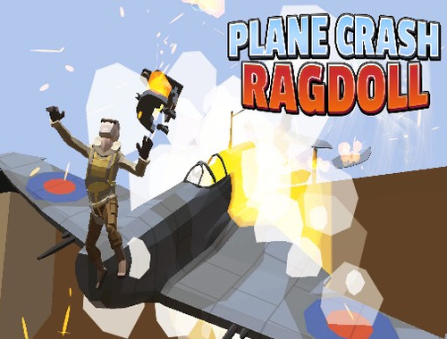 Laro Pag-crash ng Eroplano Ragdoll  online