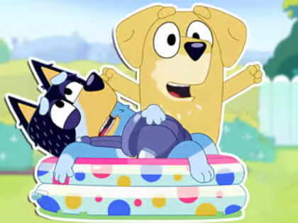 Laro Jigsaw Puzzle: Bluey Dad Baby online