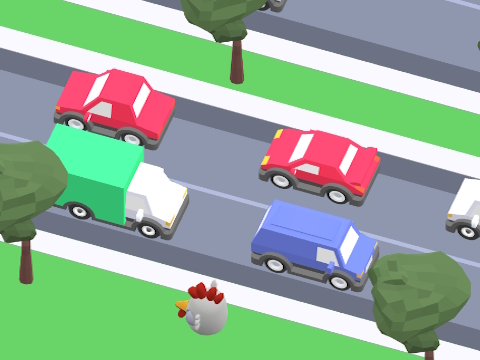 Laro Crosser ng manok online