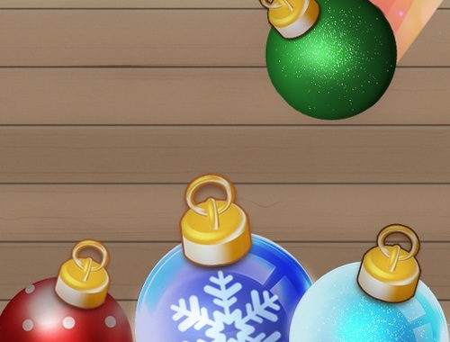 Laro Ikonekta ang mga bola ng Bagong Taon ng mga puzzle! online