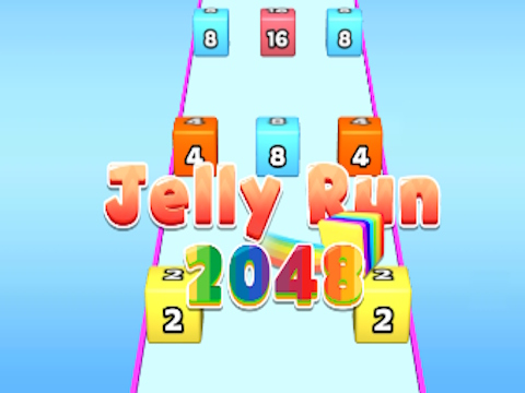 Laro Jelly Run 2048 online