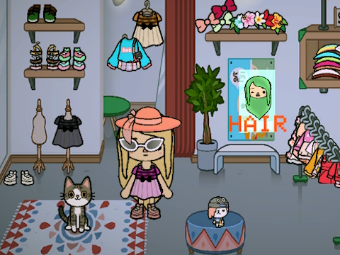 Laro Tagahanga ng Toca Boca: Magbihis Toca Boca  online