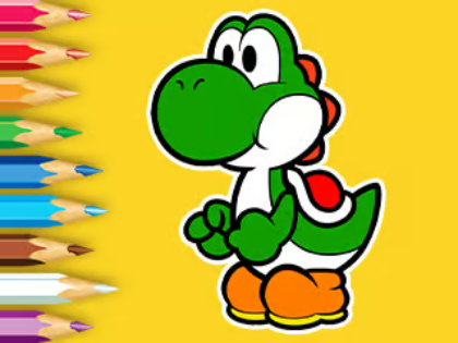 Laro Pangkulay na Aklat: Yoshi Fishing Day  online