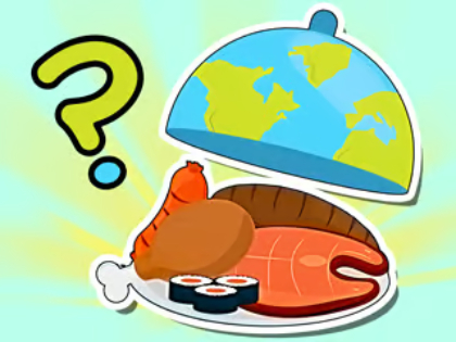 Laro Kids Quiz: Mga Panlasa sa Mundo  online