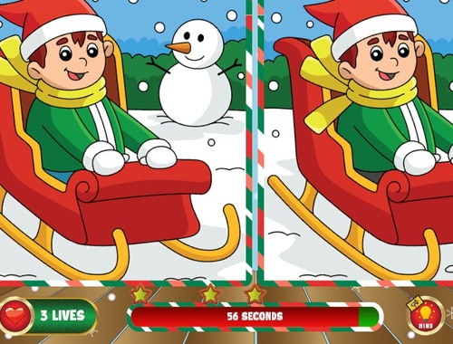 Laro Pasko Hanapin Ang Mga Pagkakaiba  online