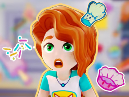 Laro Jigsaw Puzzle: LEGO Friends Kitchen Пазл: Лего кухня с друзьями  online