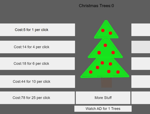 Laro Clicker ng Christmas Tree  online