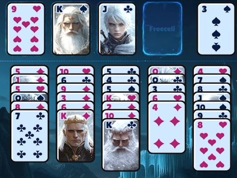 Laro Naka-freeze na Freecell  online