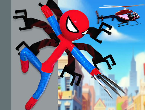 Laro Labanan sa Spiderlox Theme Park  online