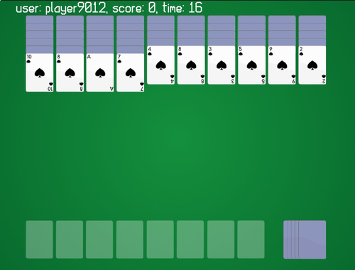 Laro Spider Solitaire Classic Ver online