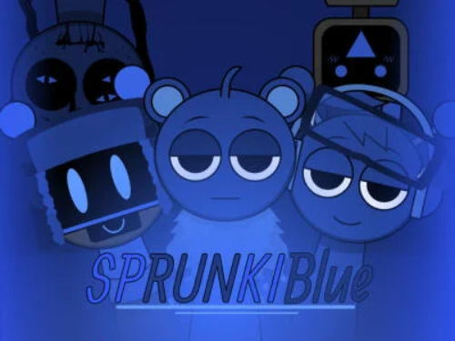 Laro Sprunki Blue Mod online