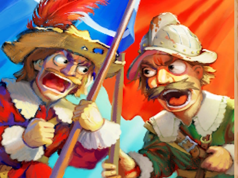 Laro Musketeers Gunpowder vs Steel online