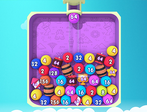Laro Pagsamahin ng Bubble 2048 online