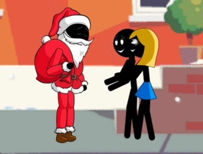 Laro Stickman Santa online