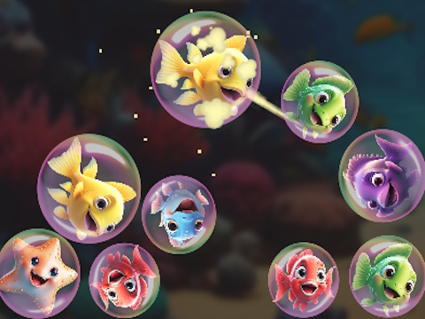 Laro Pagsamahin ang isda!  online
