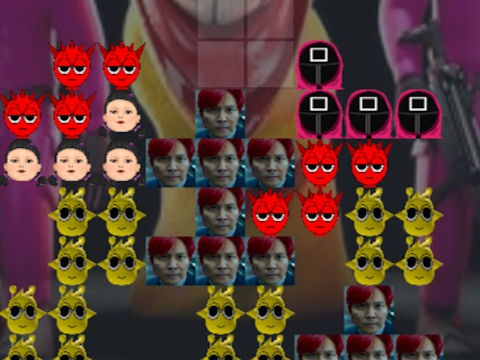 Laro Pusit Game X Sprunki Tetris  online