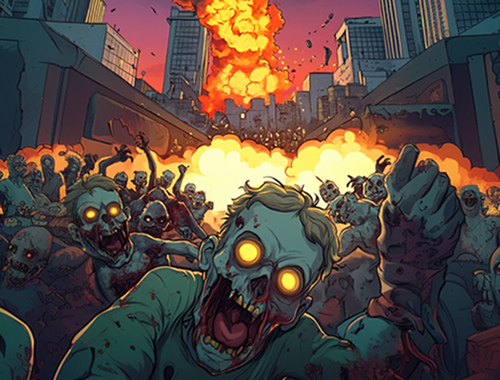Laro Pagkubkob ng Zombie. io  online