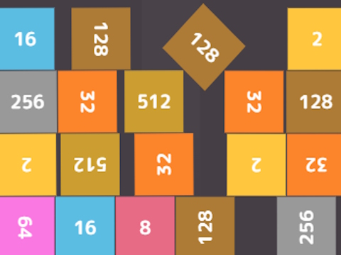 Laro 2048 Mga kubo  online