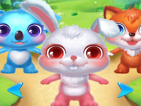 Laro Ang cute na hayop na beauty salon  online