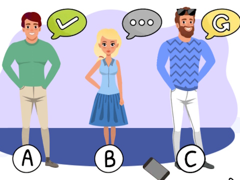 Laro Sino? 2 utak puzzle at chat  online